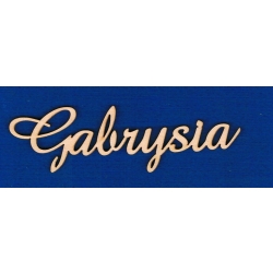 Gabrysia   4x14,5cm   cz; amaze